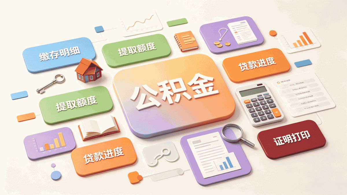 随州公积金明细查询办理要点